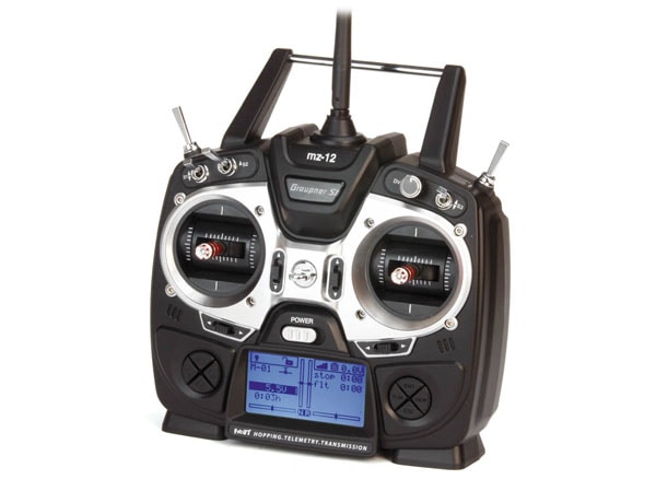 Graupner mz-12, 6 channel HoTT 2.4GHz コンピュータ・プロポ