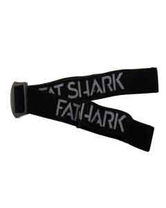 FatShark �֥�å��إåɥ��ȥ�åס�Black Headstrap with new Fat Shark Logos��FSV2648