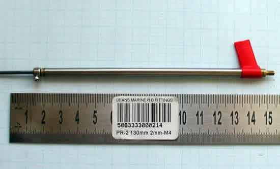 DeansMarine ��������塼�֡�����եȥ��åȡ���D:2mm��L130mm M4�ˡ�PR-9