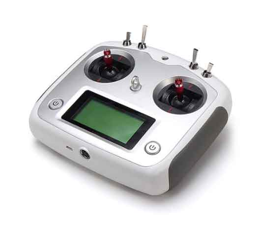 Flysky FS-i6S+ FS-iA6B 6CH 2.4ghz 送受信機セット（モード2）（白）