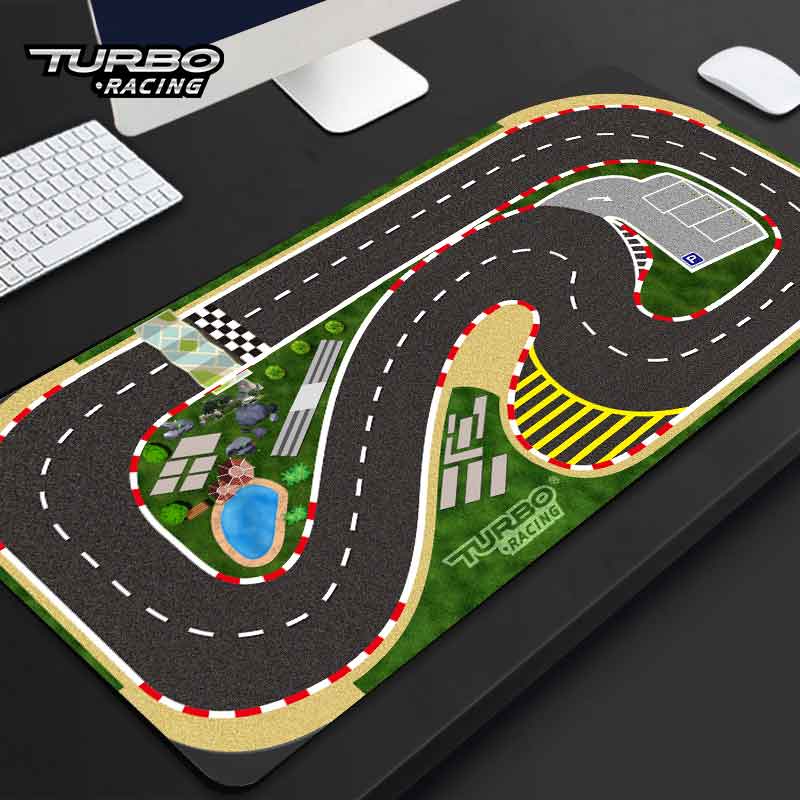 ターボレーシング1:76スケールラジコンカー - レーシングトラックマット