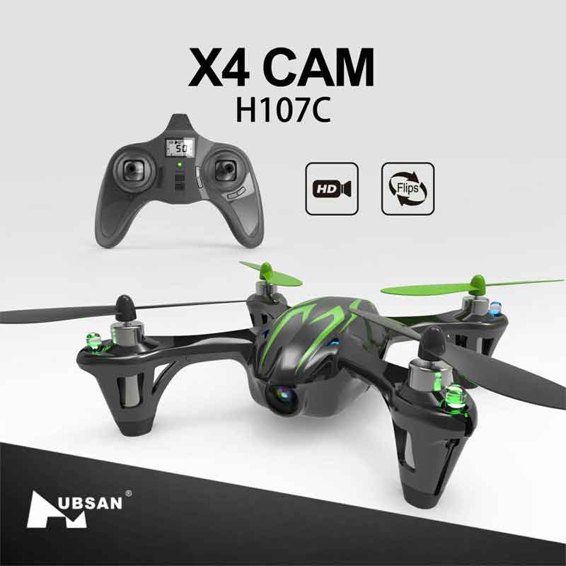 HUBSAN/�ϥ֥��� H107C X4 CAM  (H107C)