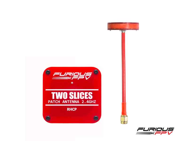 FuriousFPV - Dreamliner����ƥʥ����Dreamliner Antenna 2.4 GHz SMA - RHCP and Two Slices Patch antenna 2.4GHz-RHCP-SMA