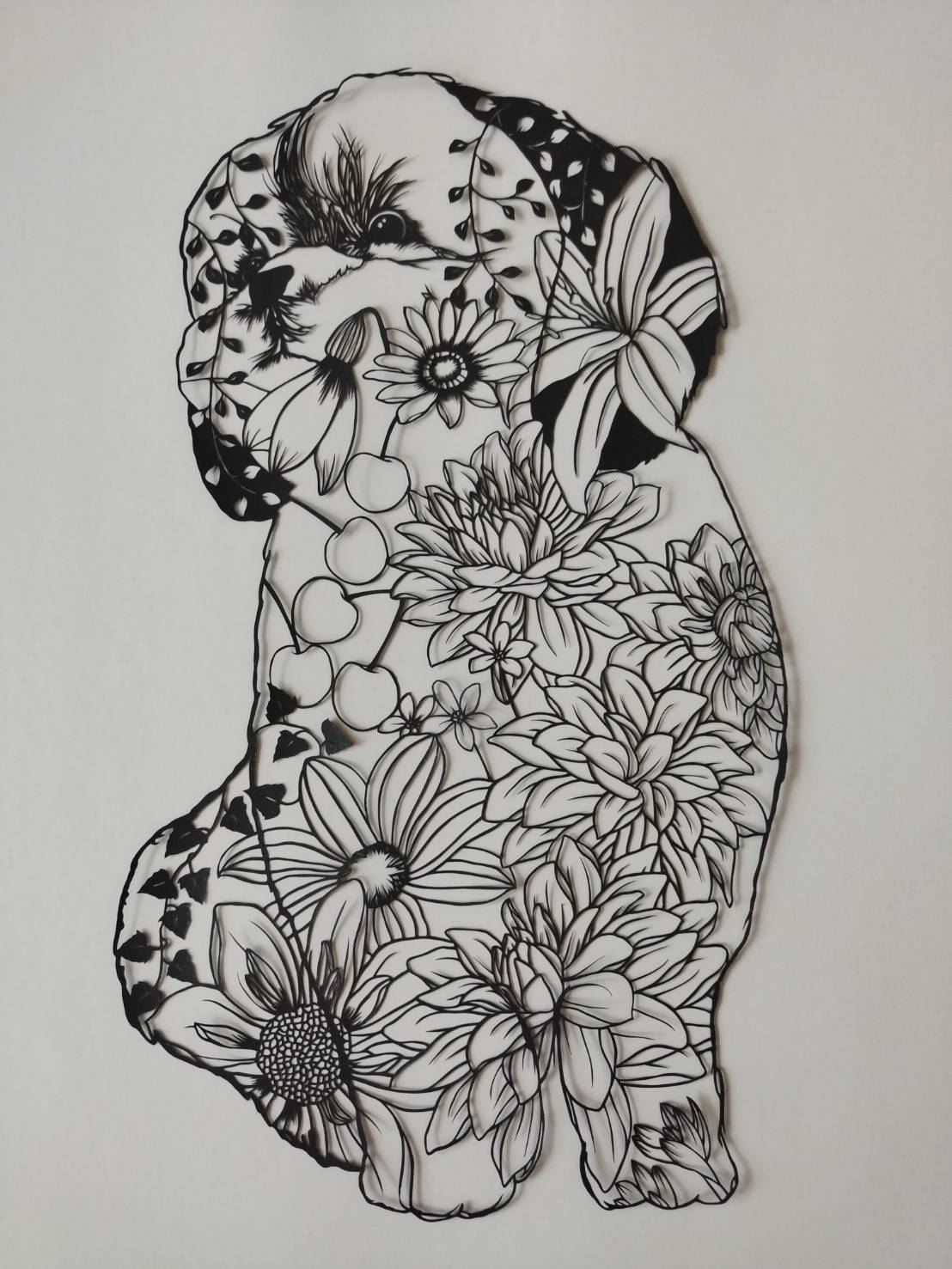 accosan　切り絵ハンドメイド 完全ハンドメイド・オーダーメイド この道30年の匠による精密切り絵