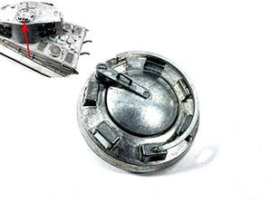 MatoToys 1/16KingTigerˤ���ѥ᥿�������塼�ݥ��1/16 King Tiger tank metal cupola��MT247