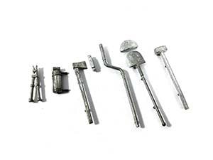 MatoToys 1/16KingTiger�ѥ᥿�����ġ��륻�åȡ�1:16 King Tiger metal tool set��MT256