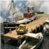 Frenchmanriver 93 X 17' WOODEN PIER MULTI SCALE RESIN KIT  (1:87) FR191