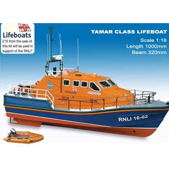 脱出ボート ModelSlipWay タマー級救助艇（TAMAR Class Lifeboat）MS-30