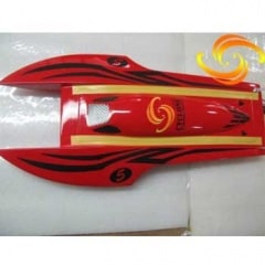 Cyclone 饤ȥ˥󥰡֥饷쥹ARTRLightning Brushless Boat-Red(W/O Radio System)BE10700-R