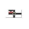 BECC  Cotton Flag - D60 German Kriegges Marine Naval Ensign - First War