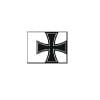 BECC Cotton Flag - D62 German Admiral's Flag - Admiralsflagge
