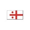 BECC Cotton Flag - GB11 Rear Admiral Flag - St Georges Cross - 2 Circles