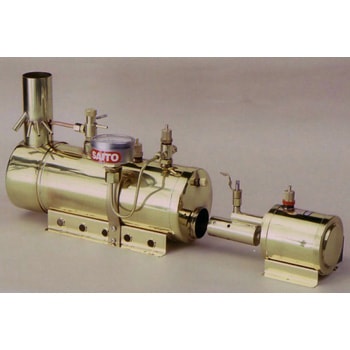 SAITO モデル スチーム エンジン T3DR & ボイラーB3