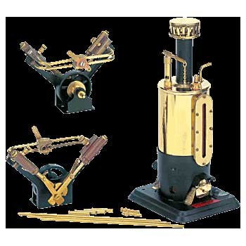 Wilesco D49縦型スチームボイラー＆エンジンセット