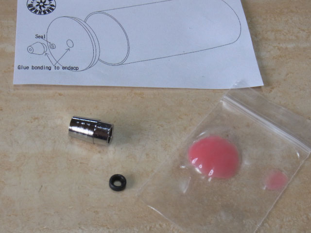 RC-SUB �⡼��������եȡ������륻�åȡ�Motor shaft seal set - ID"4"mm Type "S"��