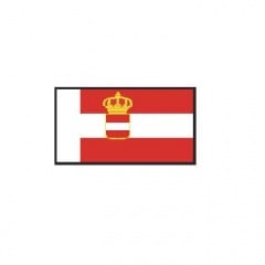 BECC Cotton Flag - AH01 Austrian Hungarian Ensign