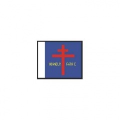 BECC Cotton Flag - F21 FRANCE Free French Naval Forces Jack 1940