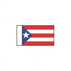 BECC Cotton Flag - PR01 PUERTO RICO National Flag