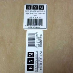 BNM �Ҷ��٥˥��� ���С�1.5X152X304mm��1/16X6X12inch��6237