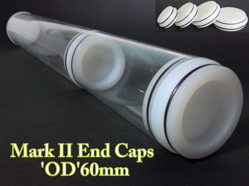 RC-SUB 60mmWTCѥåס1ڥˡMark II End Caps 60mm OD "1pair"