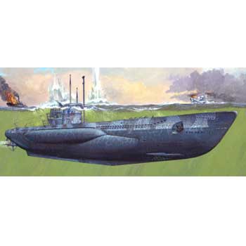 1/72 Revell UボートType VIIC/41 Atlantic Version