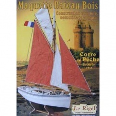 Soclaine���롦�ꥸ�������Le Rigel, St Malo Mackerel Boat 1945�ɡ�RG1070