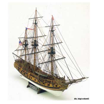ラトルスネーク　模型　マモリ社 c.mamoli ラトルスネーク（Rattlesnake American Corvette c.1779）EMM8230