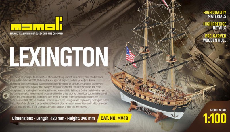 c.mamoli �쥭����ȥ��MV48 LEXINGTON American Brig��