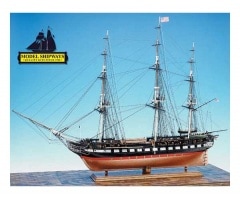 ModelShipways USS󥹥ƥ塼Uss Constitution 1:76 Scale - 48'' Long MS2040