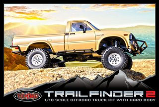 RC4WD �ȥ饤���롦�ե�������������å�/����С���Trail Finder 2 Truck Kit w/Mojave Body Set�� Z-K0049