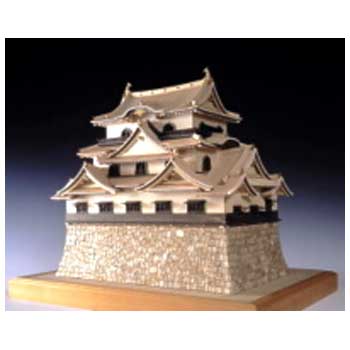 Woody JOE 1/80 彦根城 木製建築模型 レーザー加工 組立キット Amazon | Woody JOE 1/80 彦根城 木製建築模型 レーザー加工