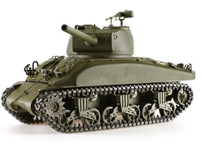 #M4シャーマン戦車　1/16 1/16 R/C M4 SHERMAN 105mm HOWITZER (MECHANICAL STEERING
