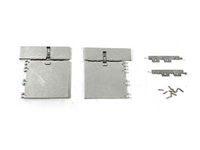 MatoToys Tiger1�ѥե���ȥ᥿��ť�����ե�åץ��åȡ�1/16 Tiger 1 tank metal front mud flap��MT266