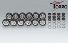 Torro1/16  III/StuG᥿ۥ륻åȡRoad wheel set of metal with rubber coating for Panzer III. or StuG III.1383848004