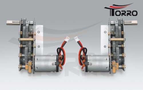 Torro 1/16���� in 1Tiger I, Panzer�ѥ᥿���������ܥå�����4in1 Metallgetriebe Motorset Power für Tiger Heng Long��1213818040