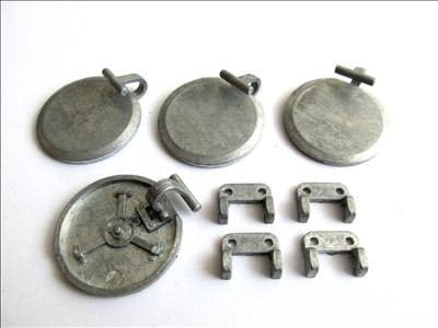 MatoToys KV-1ѥ᥿ϥå1/16 KV-1 tank metal hatches (set of 4pcs)MT149