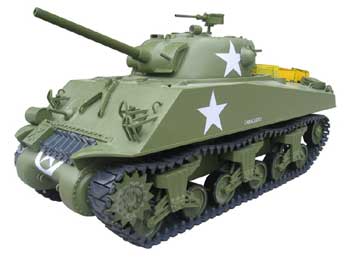 VANTEX 1/6 シャーマンM4A3 (1/6 M4A3 Sherman RC Tank - 75mm Gun(Gas