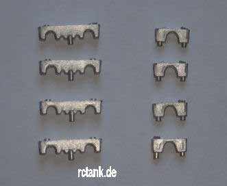 RCTANK.DE  �����������ѥ᥿������Metal fixer kit for towing kabel [s29]
