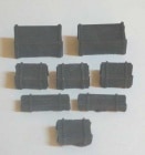 RCTANK.DE 1/16ܥååȡWooden box kit made ​​of resin in 1:16 [an18]