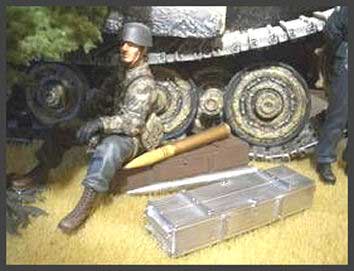 RCTANK.DE 8.8cm����Ȣ��Ammunition box 8.8cm [13-pza070]