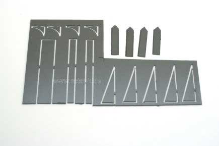 RCTANK.DE Cut hedges for US Sherman 1/16 [mm011]