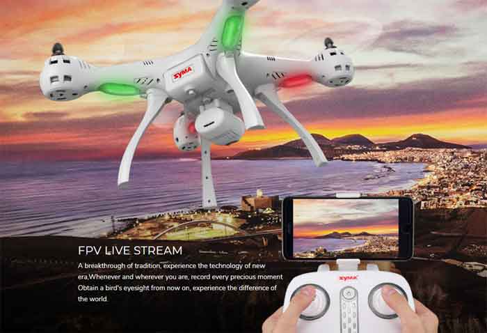 SYMA/  X8PRO GPSHD720P WIFI FPVդݻRCɥ åɥץ