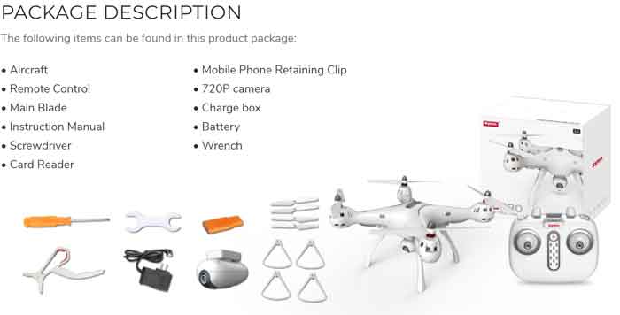 SYMA/  X8PRO GPSHD720P WIFI FPVդݻRCɥ åɥץ