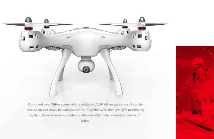 SYMA/  X8PRO GPSHD720P WIFI FPVդݻRCɥ åɥץ