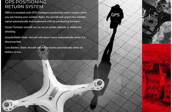 SYMA/  X8PRO GPSHD720P WIFI FPVդݻRCɥ åɥץ