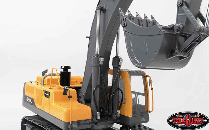 RC4WD   1/14 Scale RTR Earth Digger 360L Hydraulic Excavator (Yellow) ��������٥� (RTR)VV-JD00016