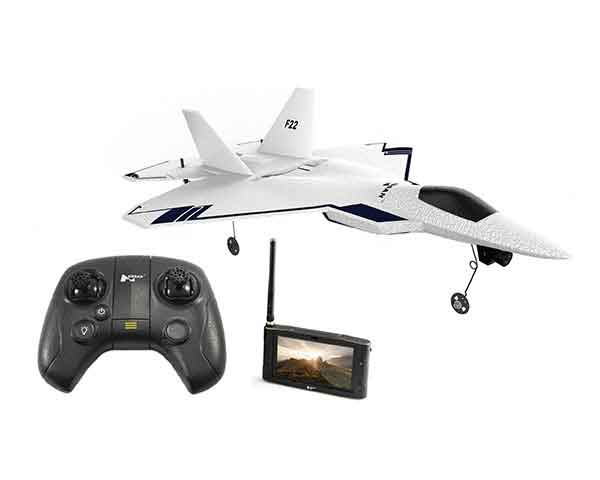 HUBSAN/ϥ֥  F22 2.4G 4CH 310ߥ᡼ȥWingspan EPO FPV RCԵRTF 720PHT015B - F22+HT015B+HS001