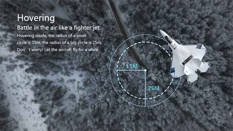 HUBSAN/ϥ֥  F22 2.4G 4CH 310ߥ᡼ȥWingspan EPO FPV RCԵRTF 720PHT015B - F22+HT015B+HS001