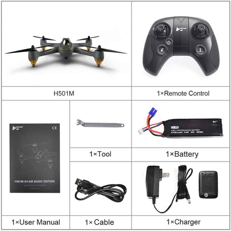 HUBSAN/�ϥ֥���  FPV X4 Air ��H501M X4 Air Basic Edition��