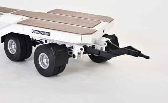 CARSON 1/14 Goldhofer TU4�㾲�ȥ졼�顼�ʥ��ߥ�1/14RC�ӥå��ȥ�å����꡼���ѡ�Carson 500907400 1:14 Goldhofer TU4 flatbed trailer 4Achsen